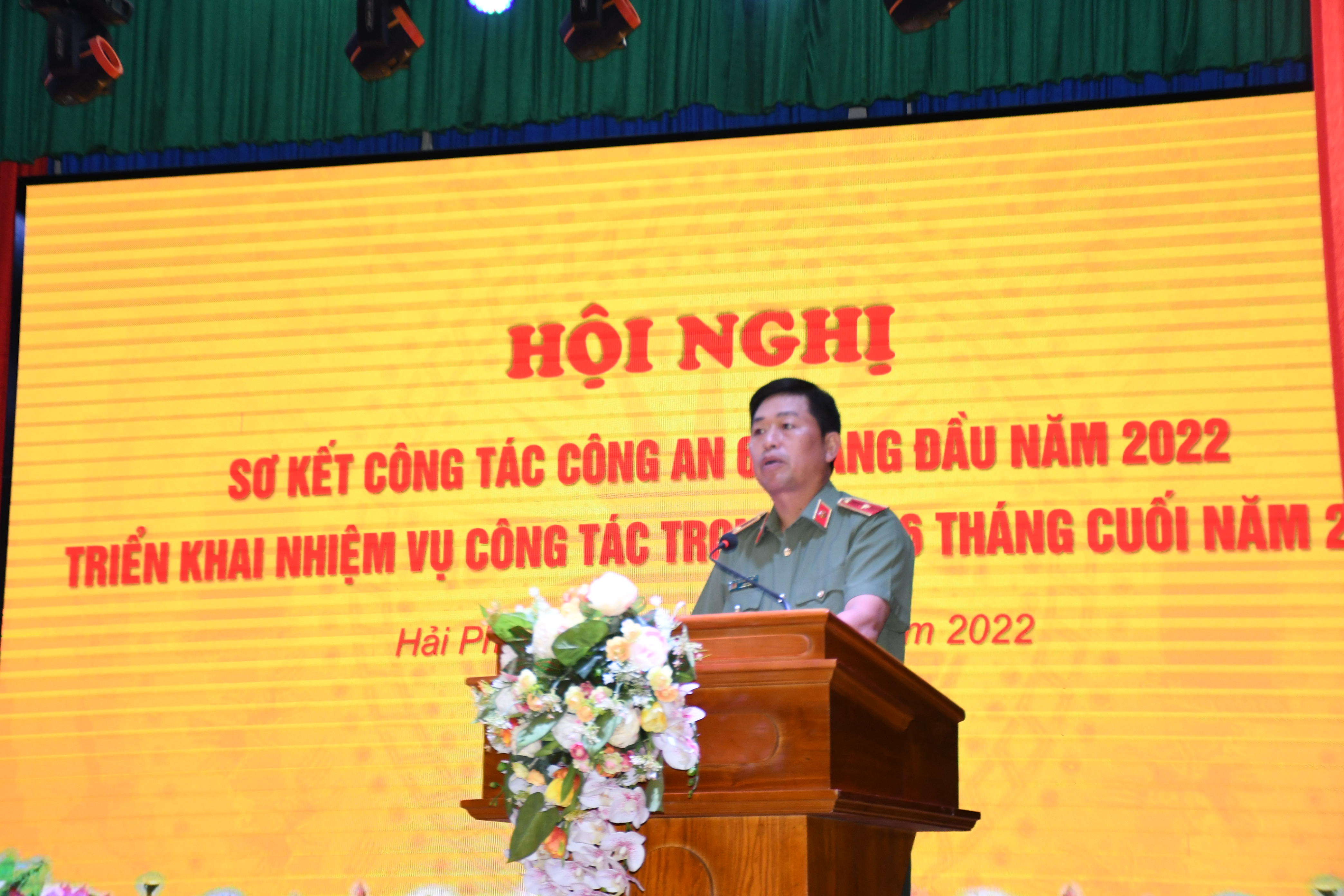 Công an thành phố triển khai 6 nhiệm vụ trọng tâm 6 tháng cuối năm 2022